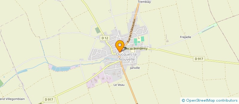 localisation de l'entreprise AMBULANCE LEROUX-TAXI LEROUX SARL  OUCQUES LA NOUVELLE