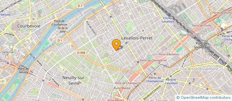 localisation de l'entreprise AMBULANCE LYVIA à LEVALLOIS-PERRET