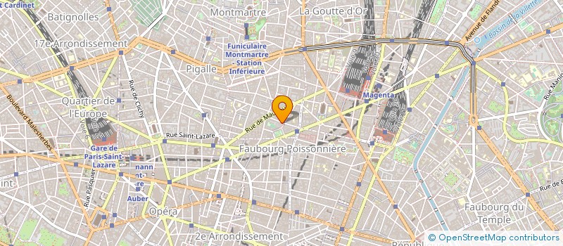 localisation de l'entreprise AMBULANCE MAUBEUGE à PARIS