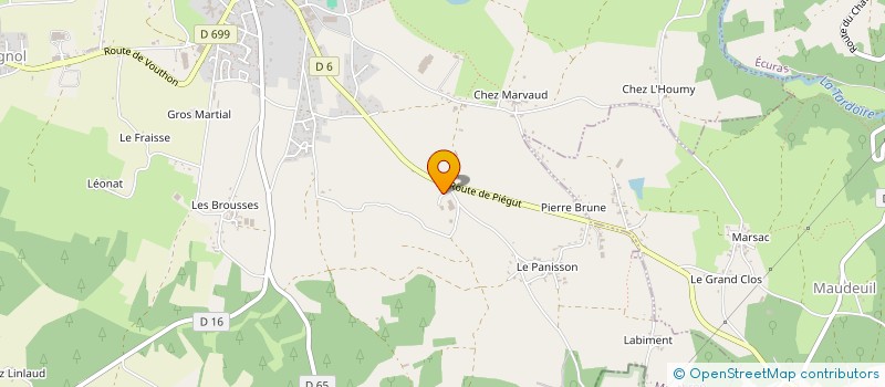 localisation de l'entreprise AMBULANCE MONTBRONNAISES à MONTBRON