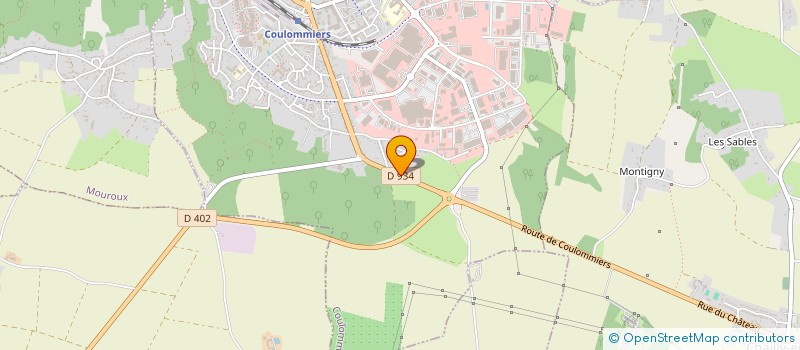 localisation de l'entreprise AMBULANCE NEOVITALE  COULOMMIERS