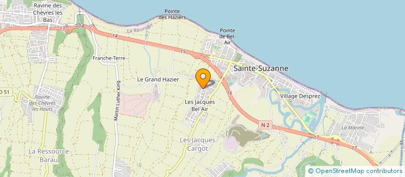 localisation de l'entreprise AMBULANCE NIAGARA  SAINTE-SUZANNE