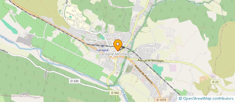 localisation de l'entreprise AMBULANCE NOMADE ASSISTANCE à LARAGNE-MONTEGLIN