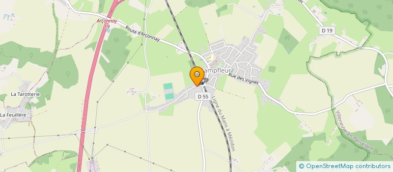 localisation de l'entreprise AMBULANCE NUIT ET JOUR à OISSEAU-LE-PETIT
