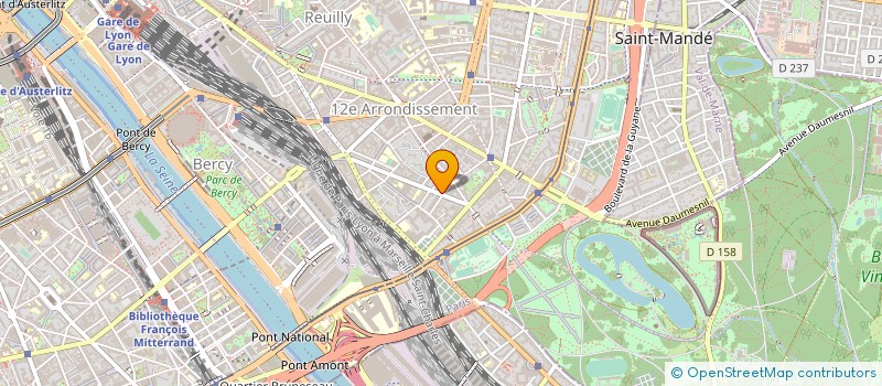 localisation de l'entreprise AMBULANCE PARIS SEINE à PARIS
