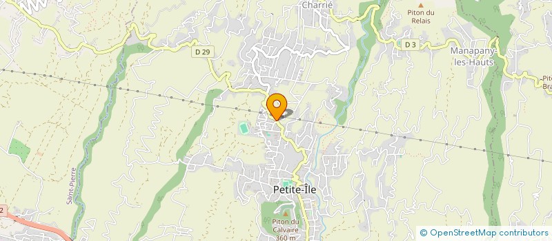 localisation de l'entreprise AMBULANCE PETITE ILE  PETITE-ILE