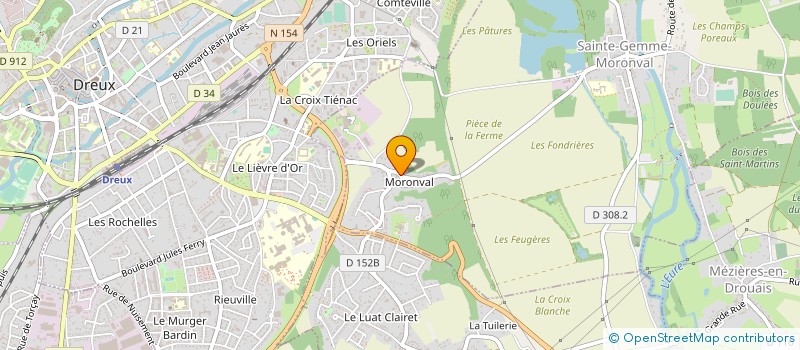 localisation de l'entreprise AMBULANCE PHENIX à SAINTE-GEMME-MORONVAL