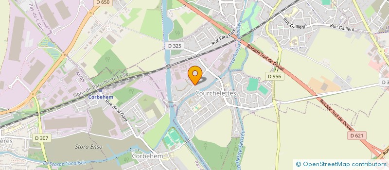 localisation de l'entreprise AMBULANCE PIERRE ANDRE  COURCHELETTES