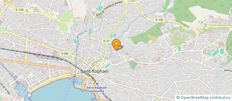 localisation de l'entreprise AMBULANCE RAPHAELOISE AZUR MEDICAL à SAINT-RAPHAEL