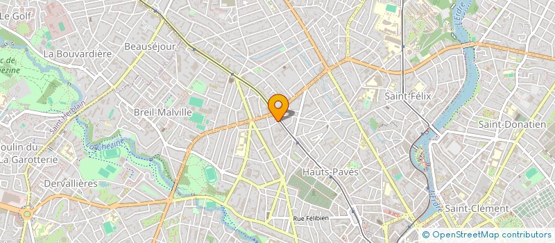 localisation de l'entreprise AMBULANCE SAINTE THERESE à NANTES