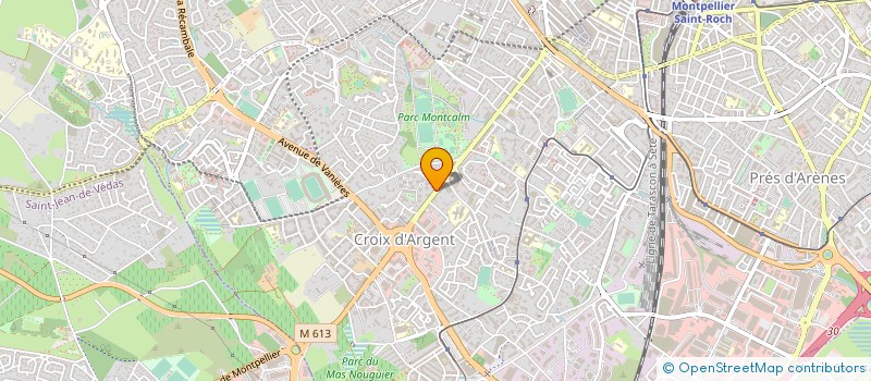 localisation de l'entreprise AMBULANCE SANTE à MONTPELLIER