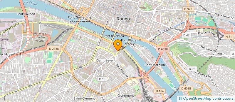 localisation de l'entreprise AMBULANCE SANTE SECOURS à ROUEN