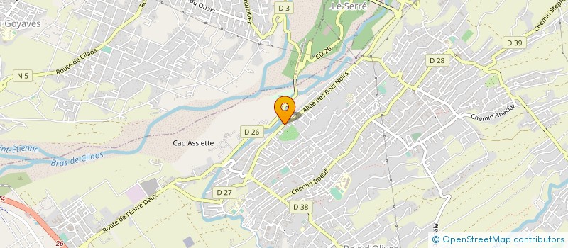 localisation de l'entreprise AMBULANCE TAMATAVE à SAINT-PIERRE