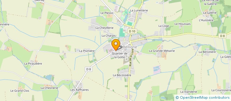 localisation de l'entreprise AMBULANCE TOUS AZIMUTS SARL à LOIREAUXENCE