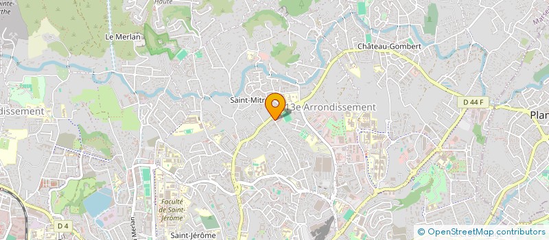 localisation de l'entreprise AMBULANCE URGENCES SERVICES à MARSEILLE