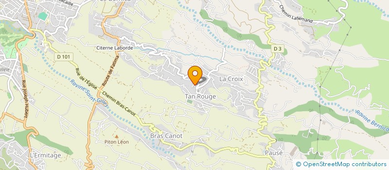 localisation de l'entreprise AMBULANCE VAITY PATCHE F  SAINT-PAUL