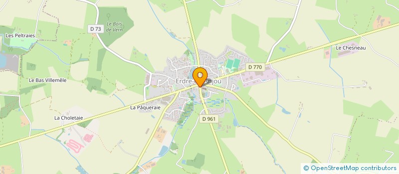 localisation de l'entreprise AMBULANCE VERN D'ANJOU à ERDRE-EN-ANJOU