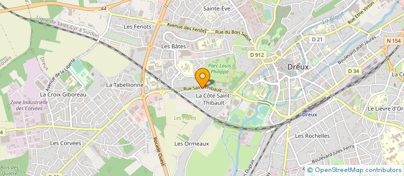 localisation de l'entreprise AMBULANCE VERNOLITAINE à VERNOUILLET