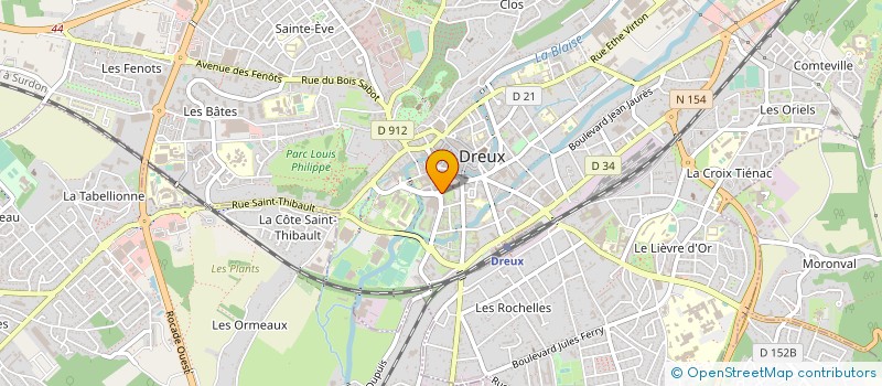 localisation de l'entreprise AMBULANCE VITAL 28 à DREUX