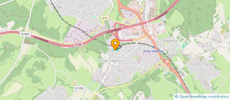 localisation de l'entreprise AMBULANCES ABEILLE  PIREY