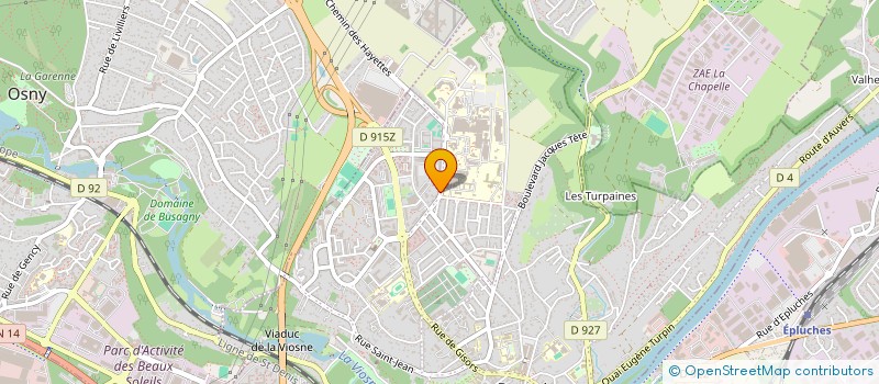 localisation de l'entreprise AMBULANCES ACCORD IDF à PONTOISE