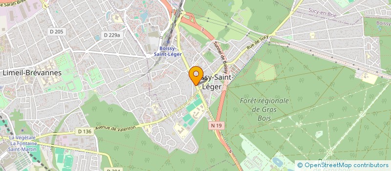 localisation de l'entreprise AMBULANCES ADSP à BOISSY-SAINT-LEGER