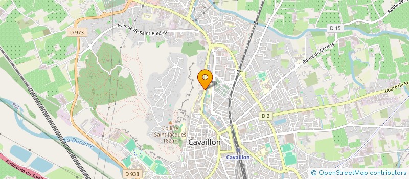 localisation de l'entreprise AMBULANCES AIDES CAVAILLON  CAVAILLON