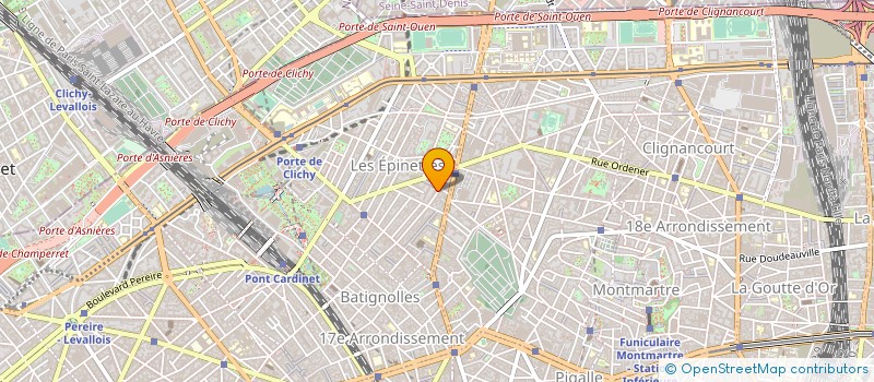 localisation de l'entreprise AMBULANCES AMS 75 à PARIS