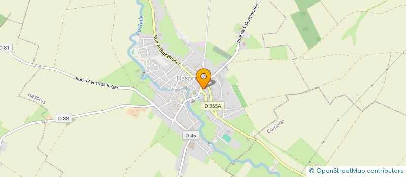 localisation de l'entreprise AMBULANCES ANGELIQUE  HASPRES