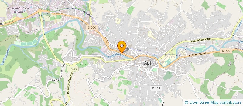 localisation de l'entreprise AMBULANCES APT à APT