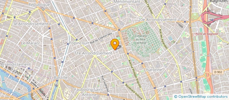 localisation de l'entreprise AMBULANCES ARIANE à PARIS