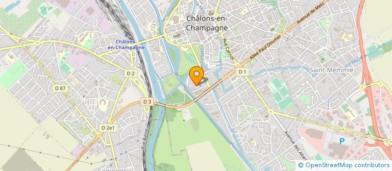 localisation de l'entreprise AMBULANCES ARNAUD  CHALONS-EN-CHAMPAGNE