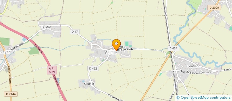 localisation de l'entreprise AMBULANCES ARVERNOISES à SAINT-BONNET-PRES-RIOM