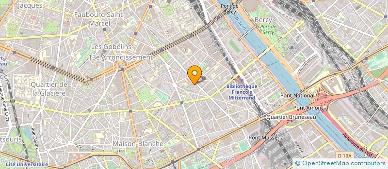 localisation de l'entreprise AMBULANCES ASSISTANCE PARIS SECOURS  PARIS