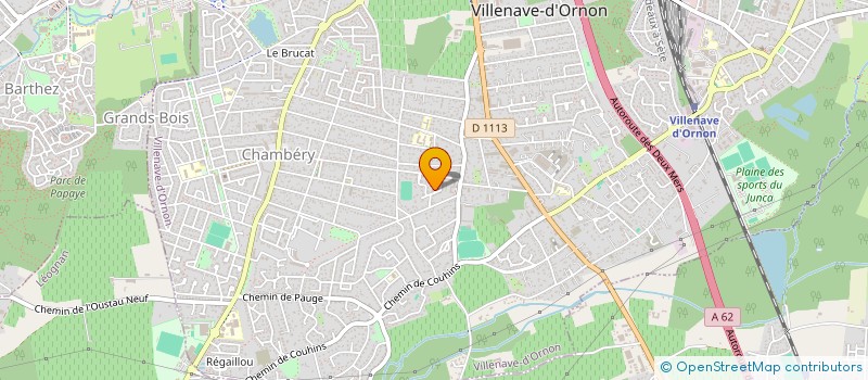 localisation de l'entreprise AMBULANCES ATLANTIQUES  CADAUJAC