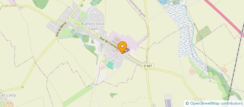 localisation de l'entreprise AMBULANCES AULNOIS ASSISTANCE à AULNOIS-SOUS-LAON