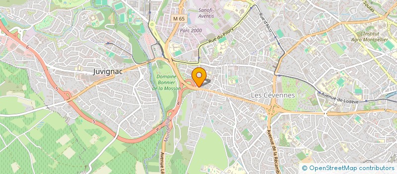 localisation de l'entreprise AMBULANCES AVRIL'ORO à MONTPELLIER