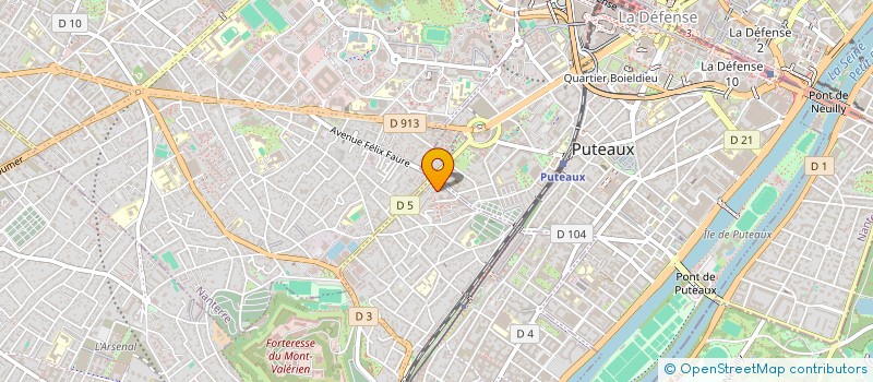 localisation de l'entreprise AMBULANCES AXIS à SURESNES
