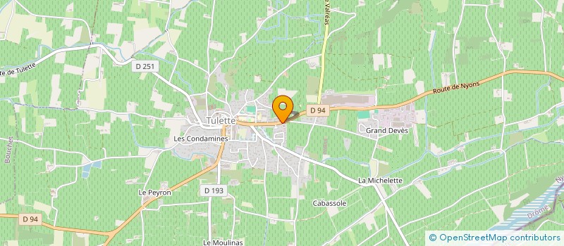 localisation de l'entreprise AMBULANCES BARTHEZ PATRICIA  TULETTE