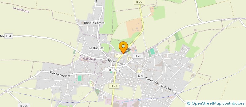 localisation de l'entreprise AMBULANCES BASCOP à LUNERAY