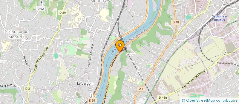 localisation de l'entreprise AMBULANCES BASSET à CALUIRE-ET-CUIRE