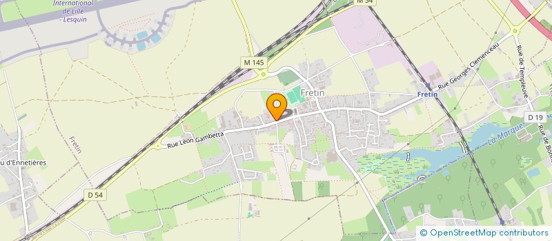 localisation de l'entreprise AMBULANCES BOREALES à FRETIN