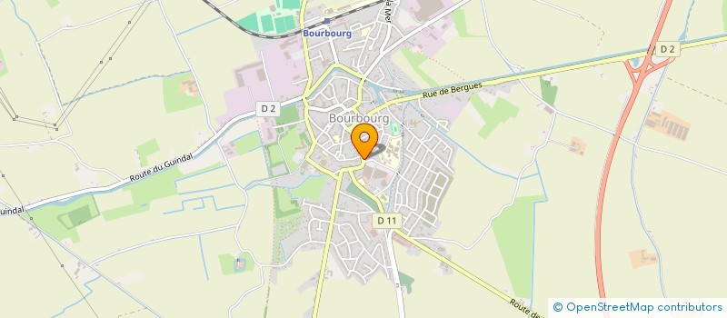 localisation de l'entreprise AMBULANCES BOURBOURGEOISES à BOURBOURG