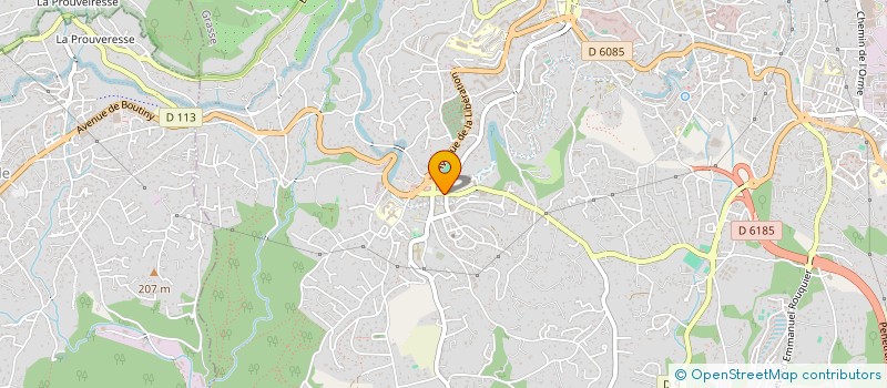 localisation de l'entreprise AMBULANCES CAPITOU à GRASSE
