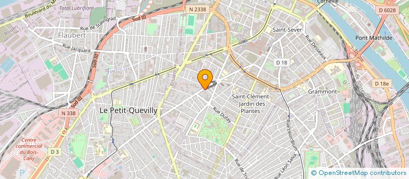 localisation de l'entreprise AMBULANCES CENTRALES  ROUEN