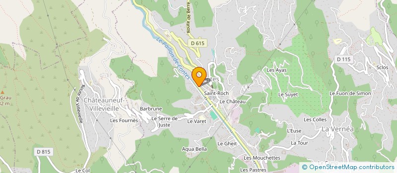 localisation de l'entreprise AMBULANCES CONTOISES 2 à CONTES