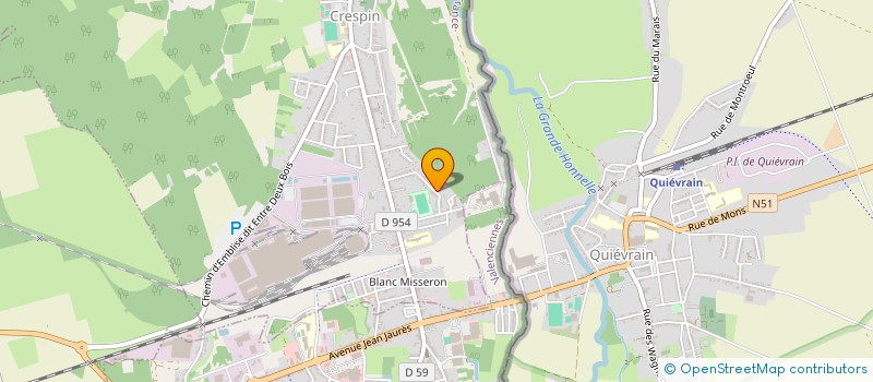 localisation de l'entreprise AMBULANCES CRESPIN  CRESPIN