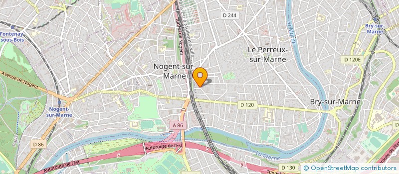 localisation de l'entreprise AMBULANCES DALAYRAC à LE PERREUX-SUR-MARNE