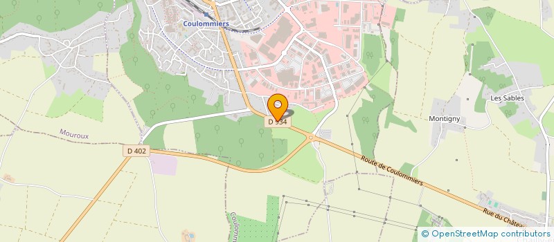 localisation de l'entreprise AMBULANCES DE COULOMMIERS LES SAULES à COULOMMIERS