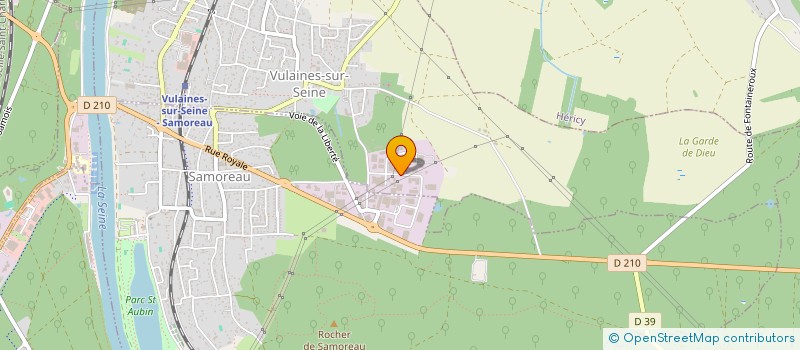 localisation de l'entreprise AMBULANCES DE FONTAINEBLEAU  VULAINES-SUR-SEINE